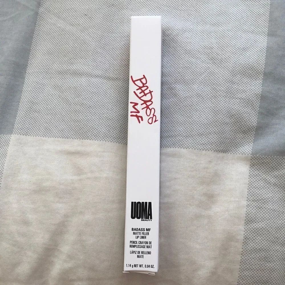 UOMA Beauty BadAss MF Matte Filler Lip Liner in Angelou NIB